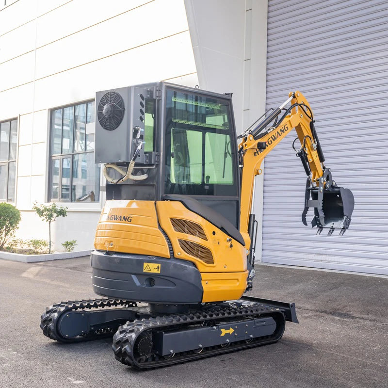 Air Conditioner Cabin 2.5 ton Mini Crawler Excavator Diesel