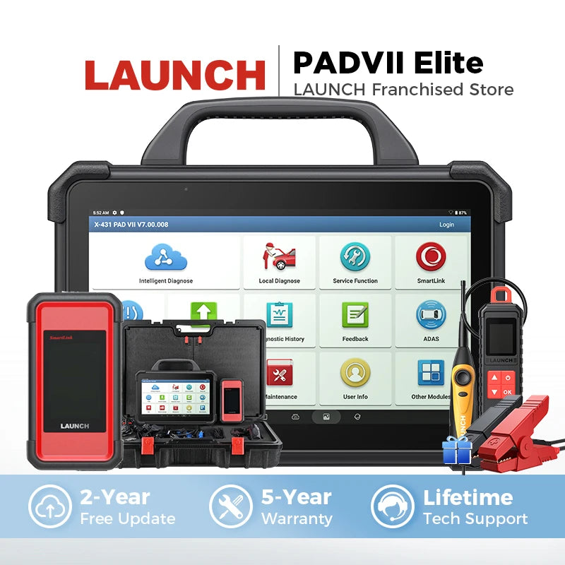 LAUNCH Car Diagnostic Tools Scanner ECU Coding