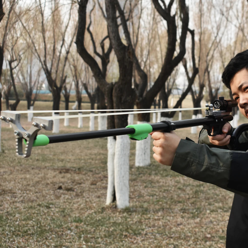 Outdoor Hunting Telescopic Slingshot Laser Sight
