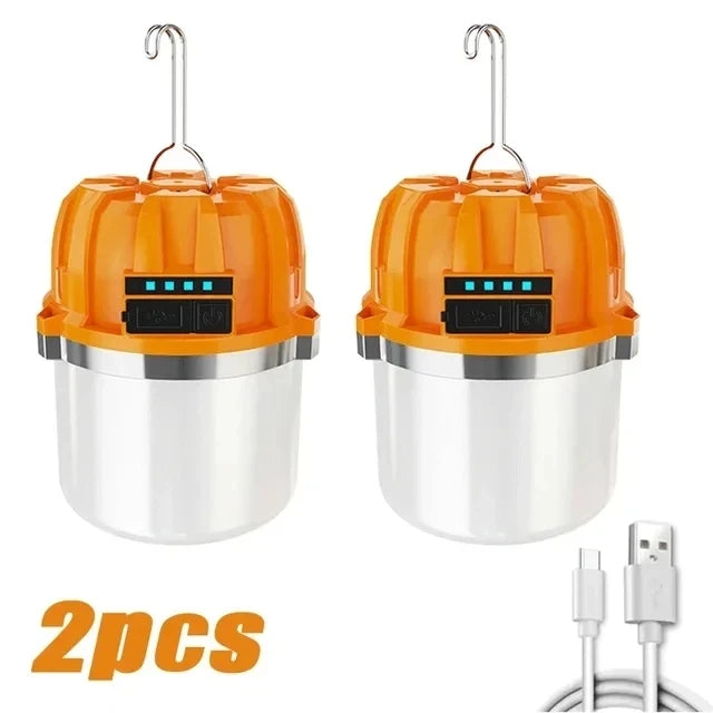 500W Lantern Rechargeable Lamp Flashlight