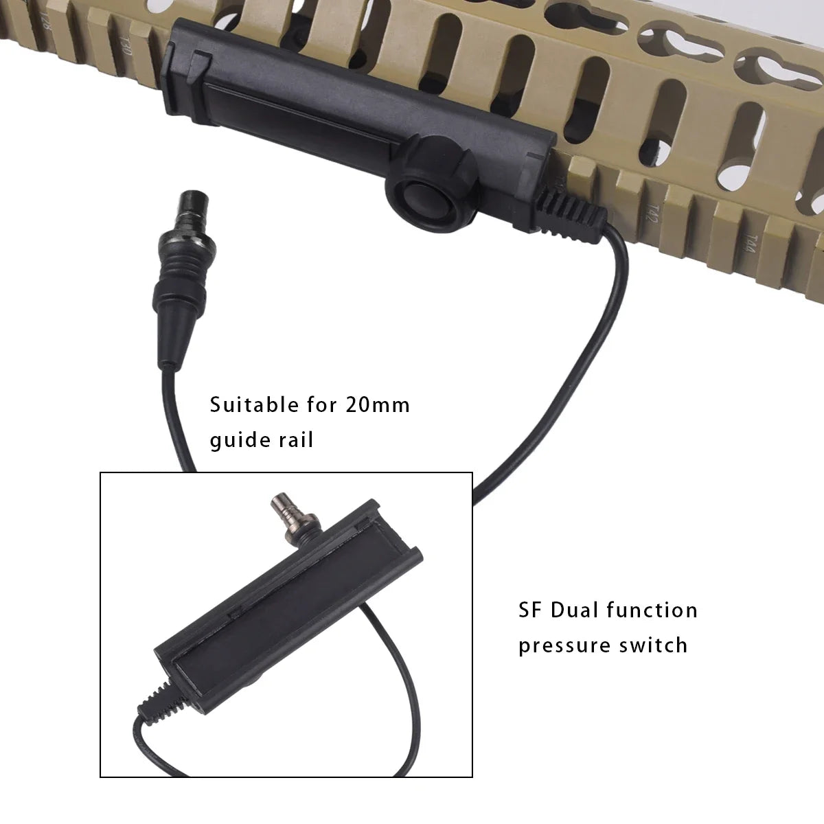 Tactical Surefire Flashlight Tactical Torch Gun Light