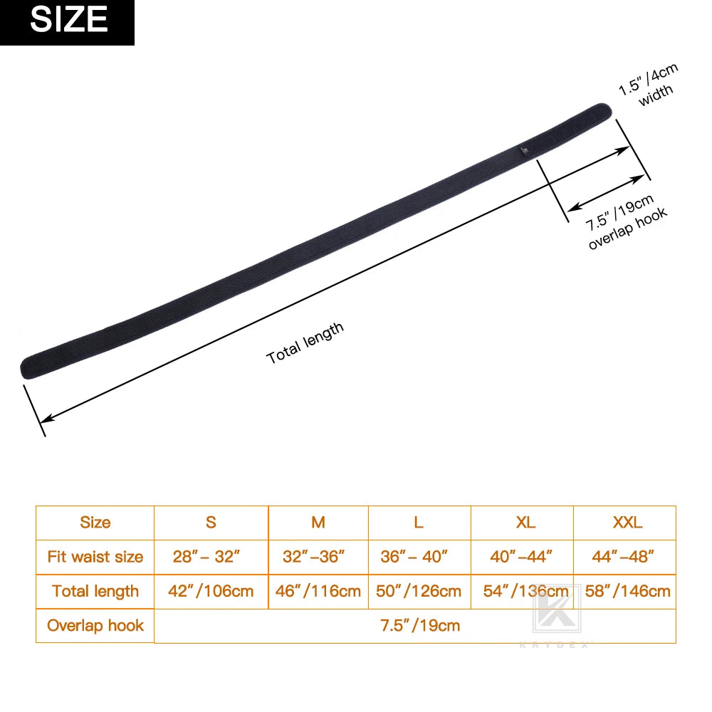 Inner Liner Belt 1.5 Inch Nylon Loop