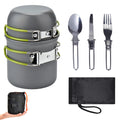 Portable Camping Cookware Set Utensils