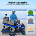 9 inch 2x Beach Cart Inflatable Wheels