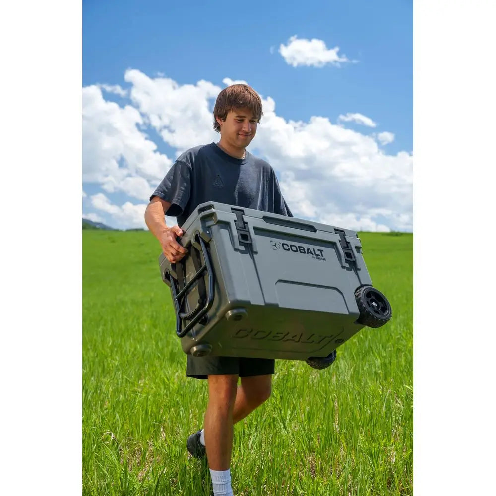 55 Quart Roto Molded Super Ice Cooler Large Ice Chest Long Term Ice Retention