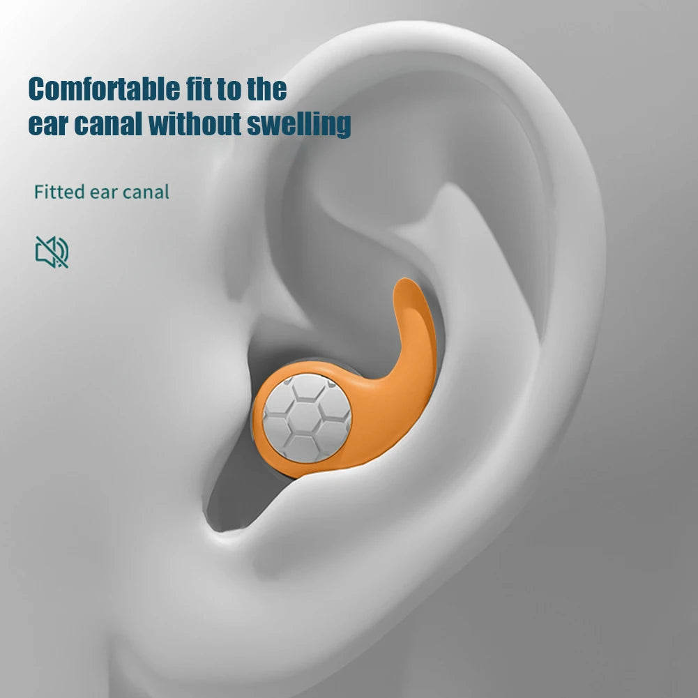 Silicone Earplugs Waterproof Swimming Ear Plugs Noise Reduction
