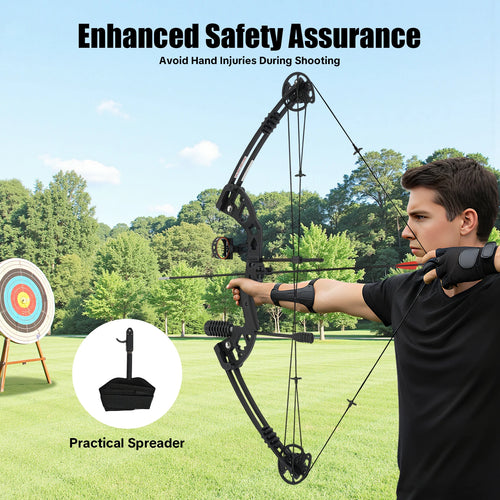 30-55 lbs Compound Bow Adjustable Draw Weight and Length