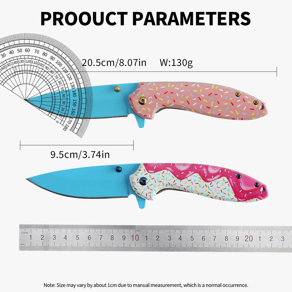 Stainless Steel Blue Blade Knife