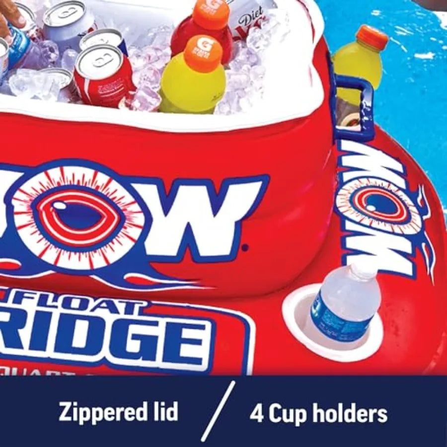 Inflatable Float Fridge Cooler 30 qt