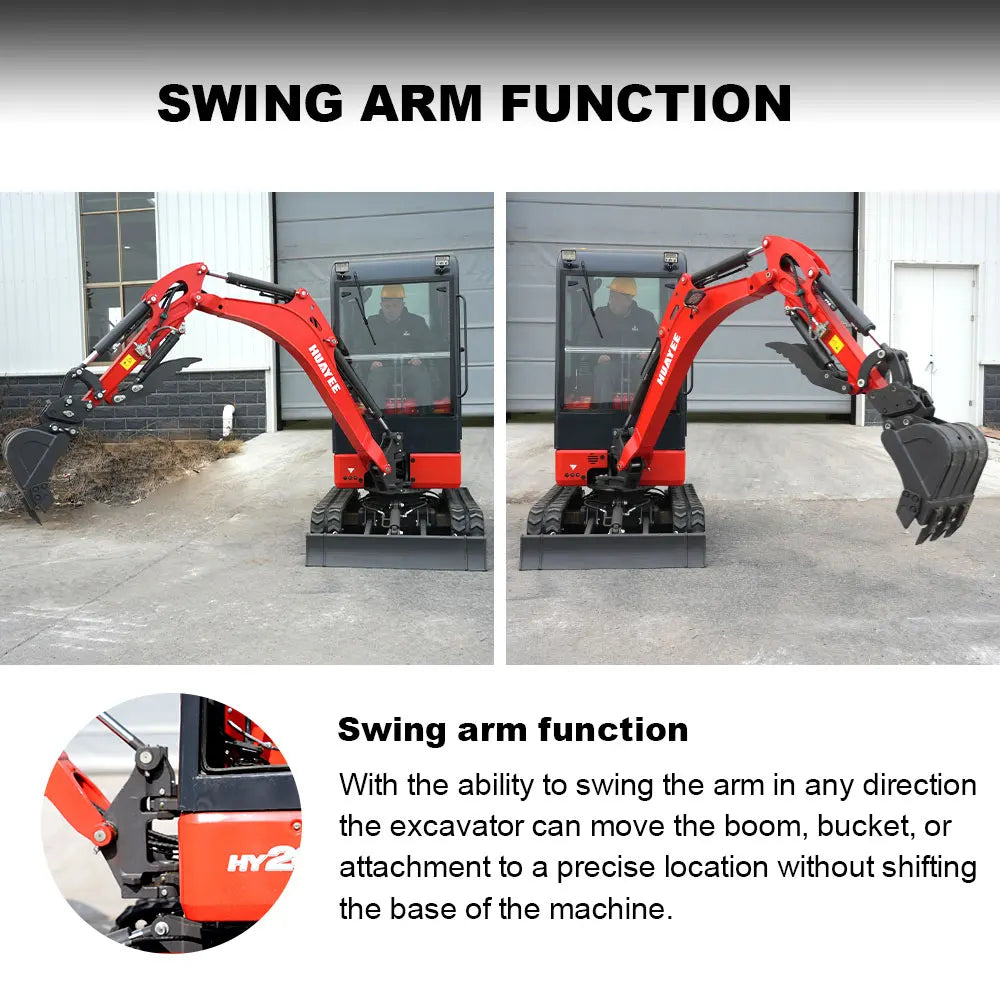 Kubota Engine 2-ton Mini Excavator