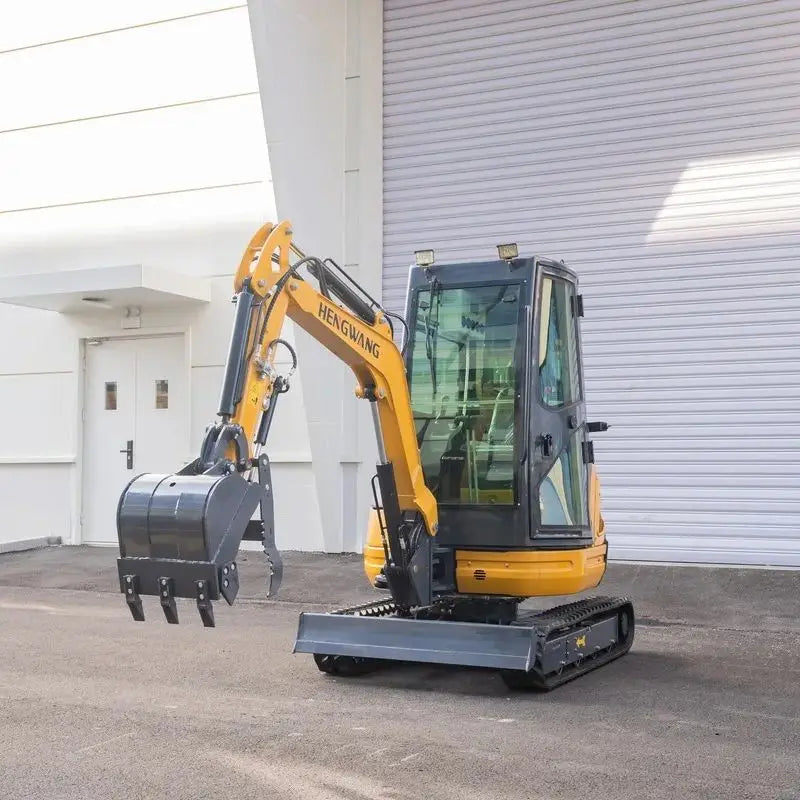 Air Conditioner Cabin 2.5 ton Mini Crawler Excavator Diesel