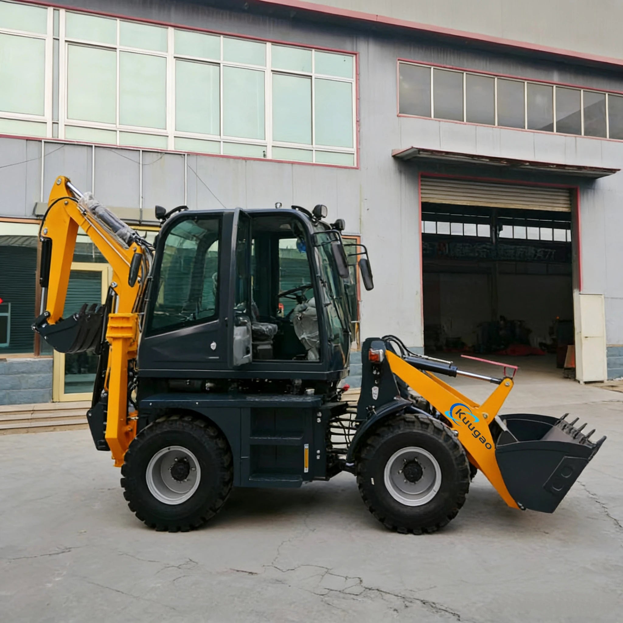 Backhoe Loader Agricultural Front Loader Mini Excavator