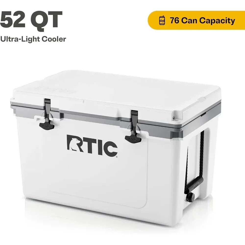 52 Quart Hard Cooler Portable Ice Chest