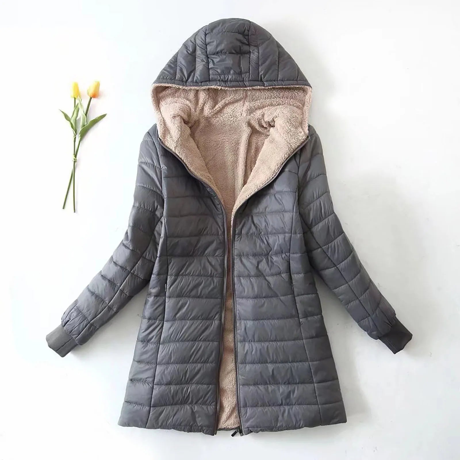 Women Warm Plush Coats Winter