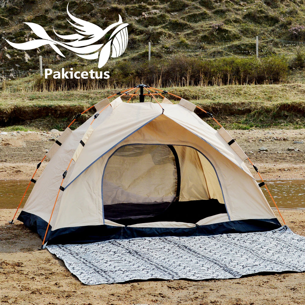 nstant Golden Tent Portable 3-4 Person