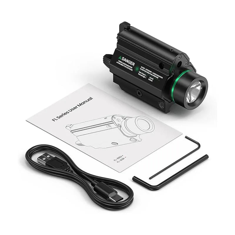 Green/Red Laser Light with Rail Mount