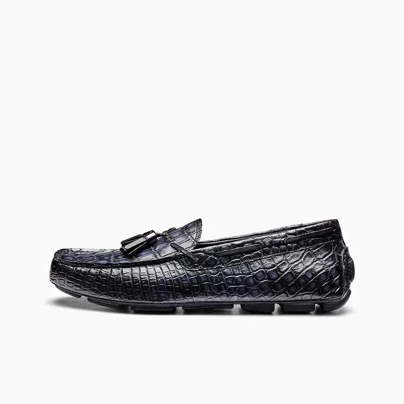 Mens Crocodile Leather Shoes