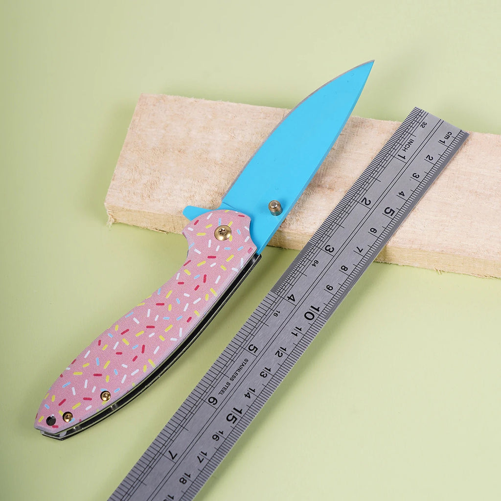 Stainless Steel Blue Blade Knife