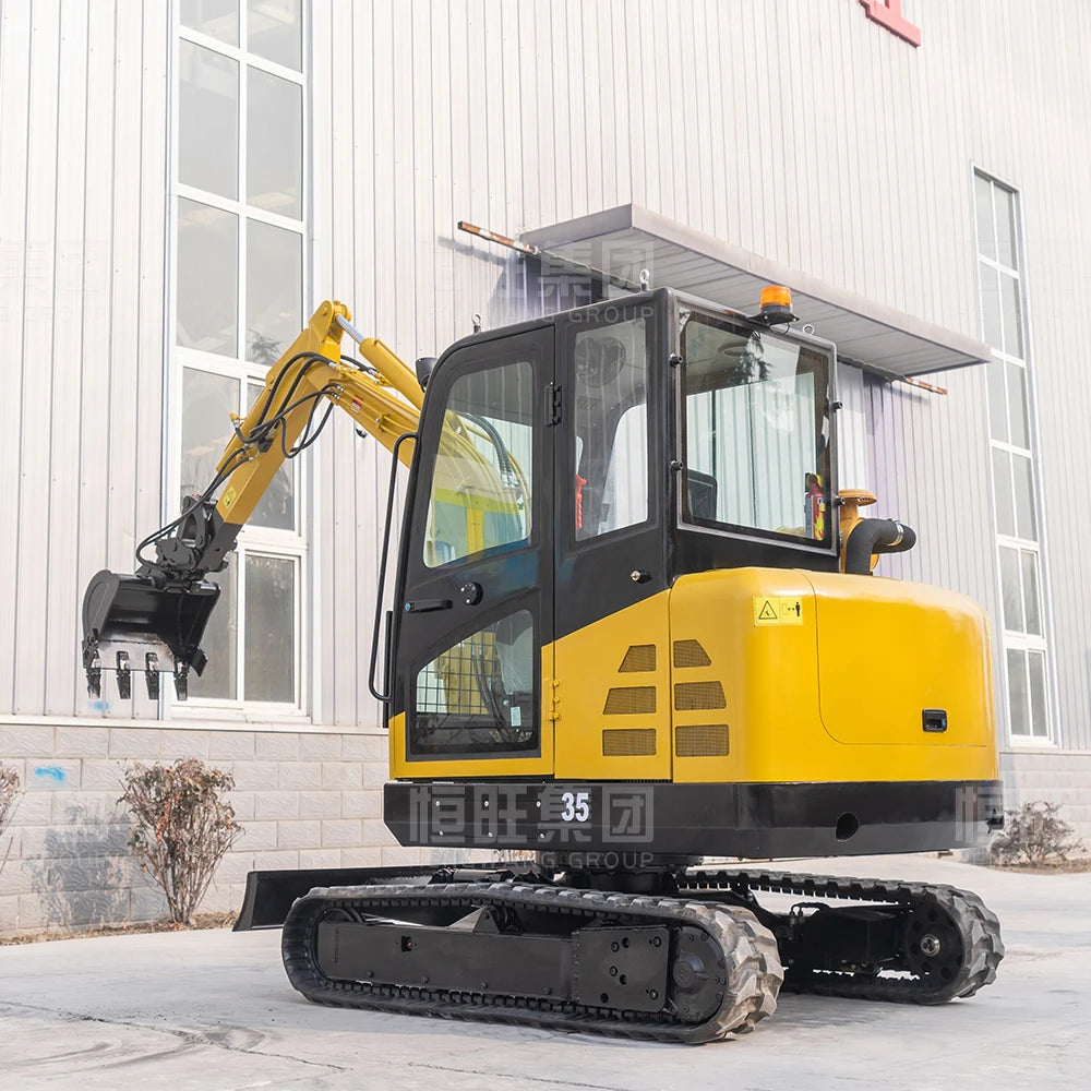 3.5 ton Diesel Engine Mini Crawler Excavator