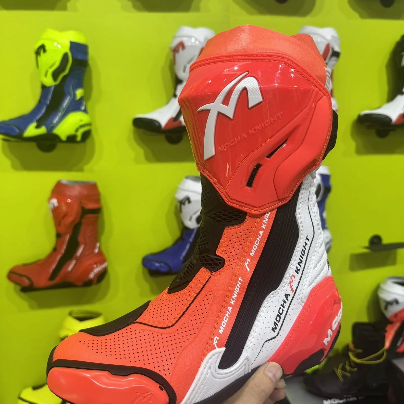 Double-Layer Waterproof Motorcycle Track Riding Boots CE