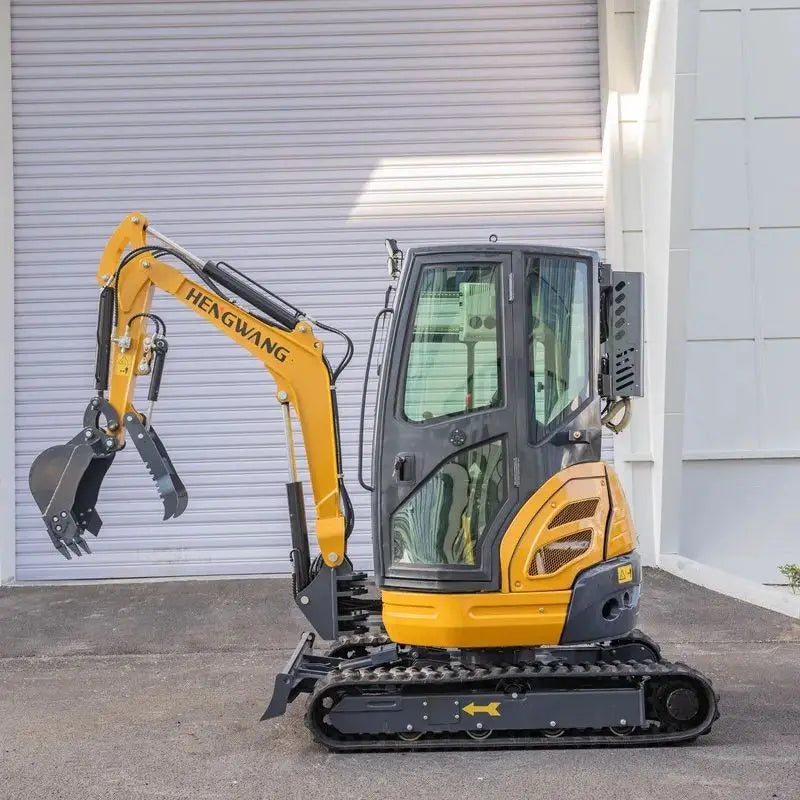 Air Conditioner Cabin 2.5 ton Mini Crawler Excavator Diesel