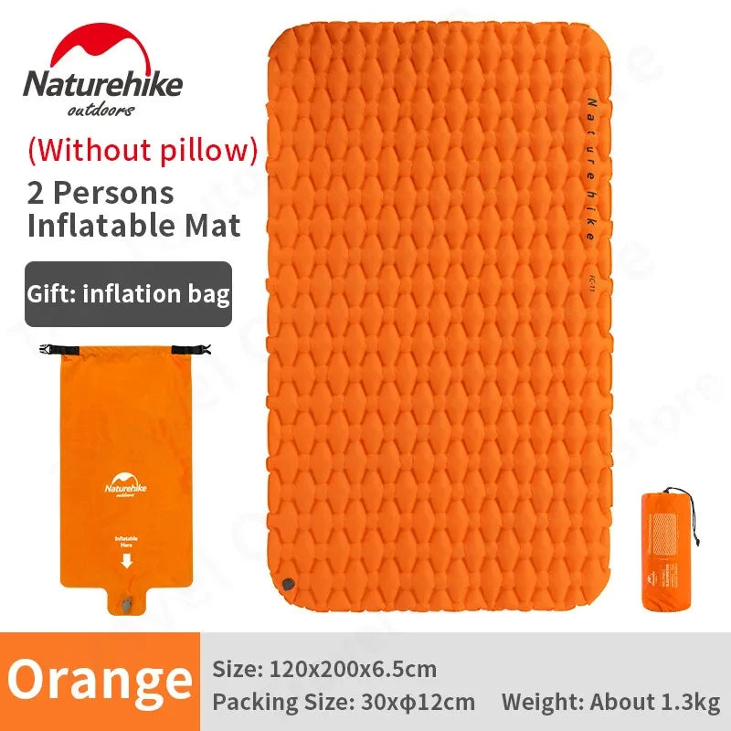 Naturehike Outdoor Camping Mat Ultralight Inflatable Sleeping Pad