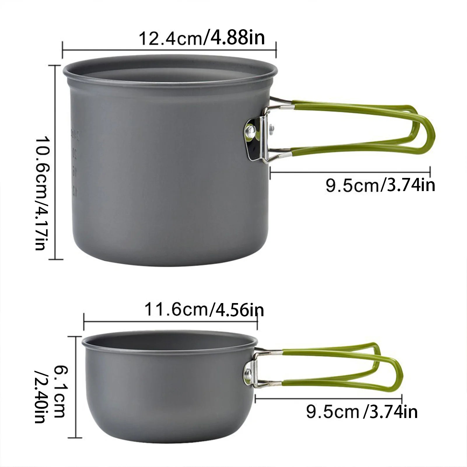 Portable Camping Cookware Set Utensils