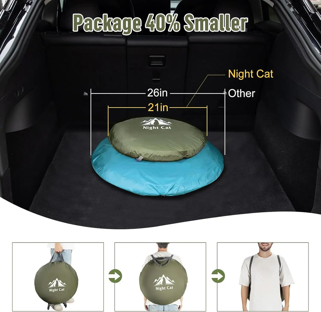Night Cat Pop-up Camping Tent