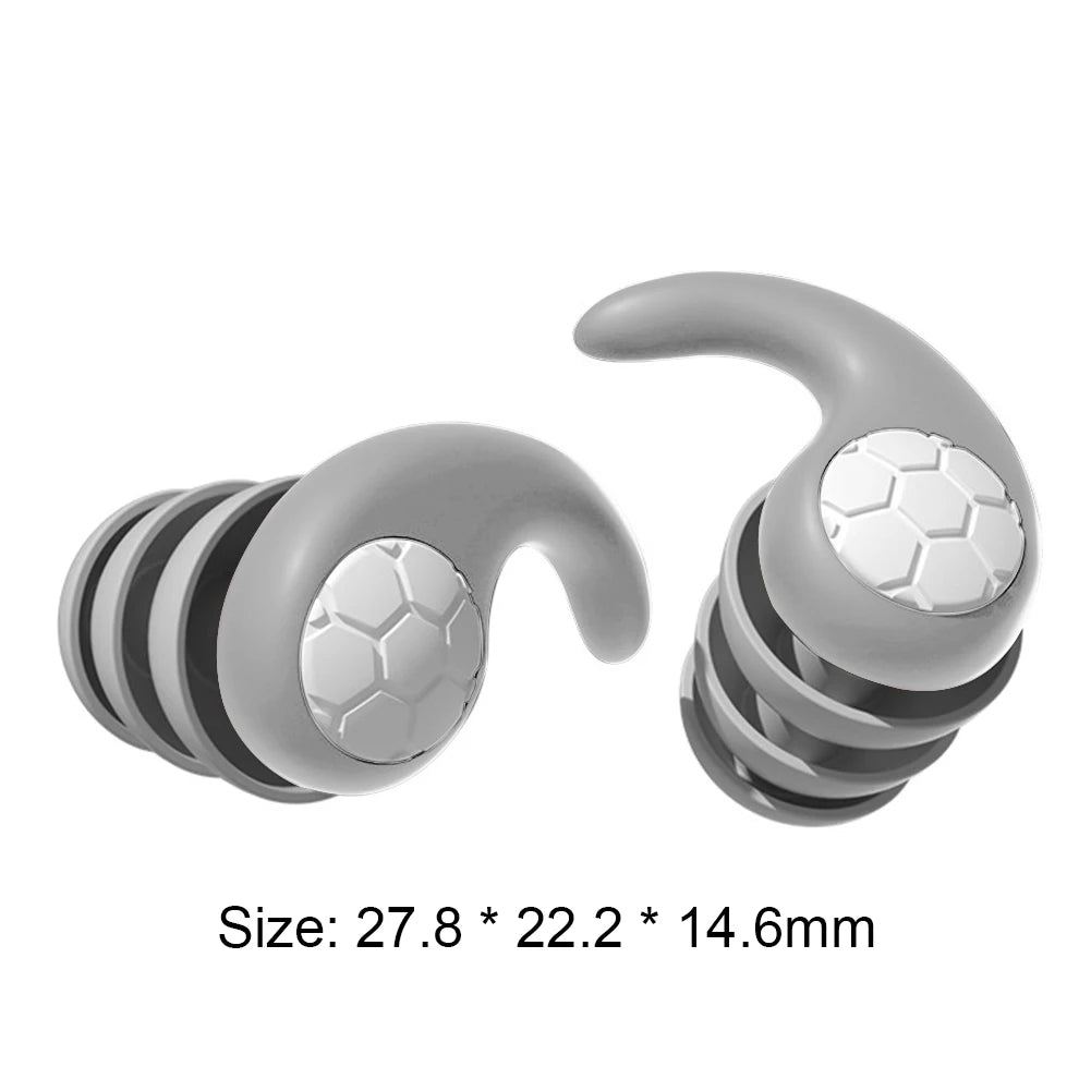 Silicone Earplugs Waterproof Swimming Ear Plugs Noise Reduction