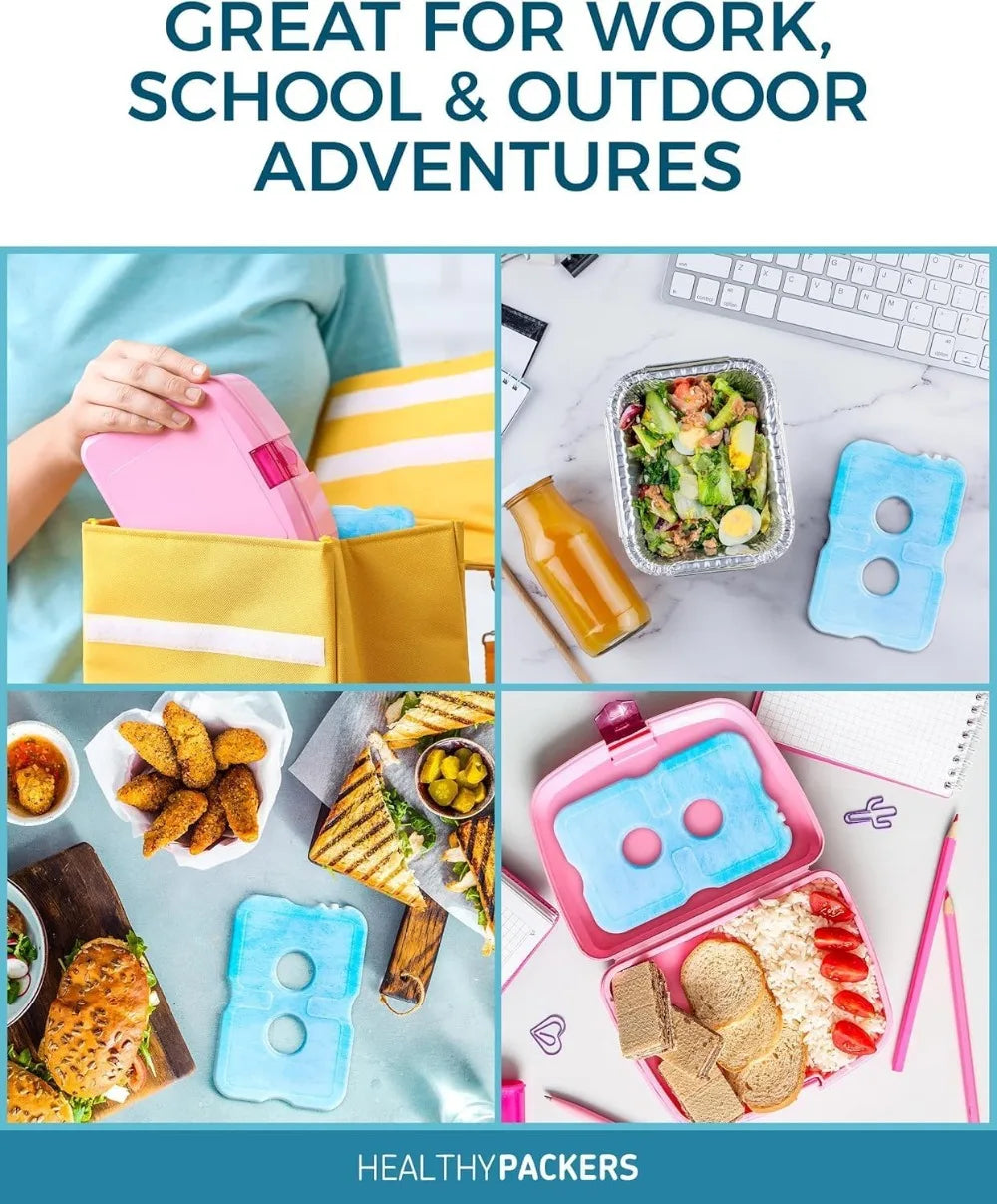 Reusable Ice Packs for Lunch Boxes Coolers