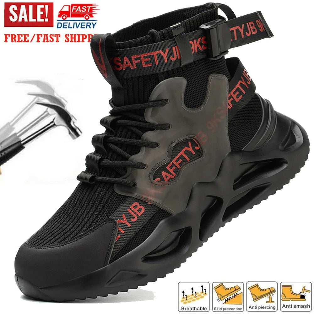 Safety Shoe Steel Toe Mens Boots