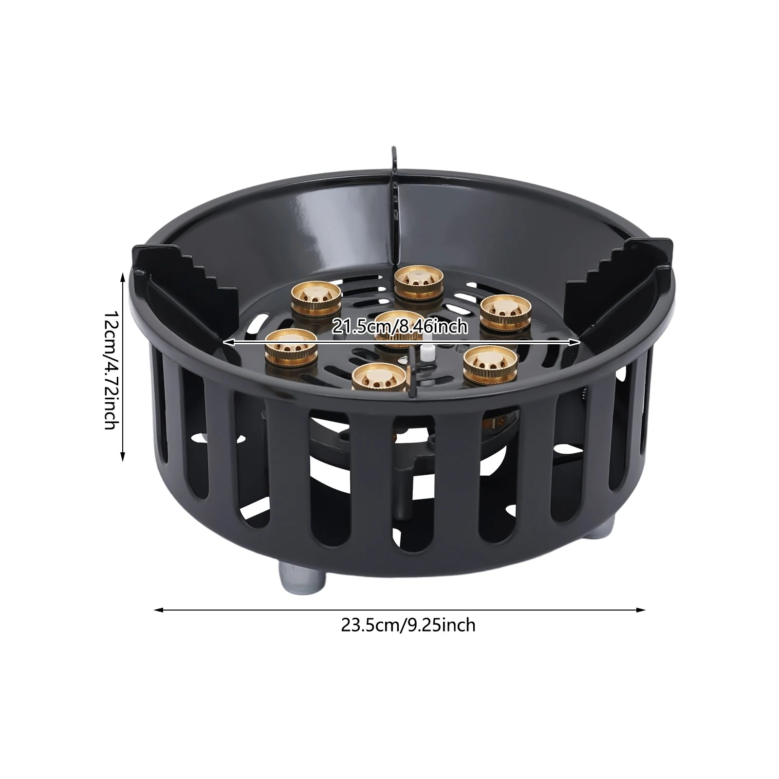 7-Core Camping Strong Portable Gas Burner