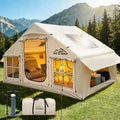 Inflatable Tent with Skylight Stove Jack