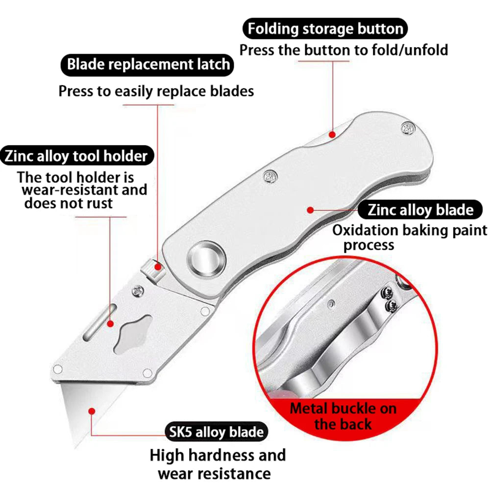 Folding Household Office Stationery Wallpaper Knife