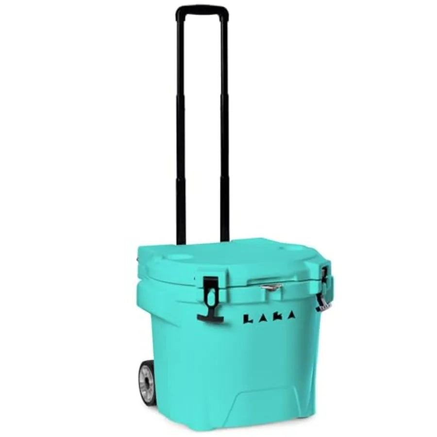 Beach/Camping/Boat Cooler With Wheels 30QT Rotomolded