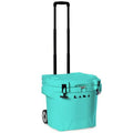 Beach/Camping/Boat Cooler With Wheels 30QT Rotomolded